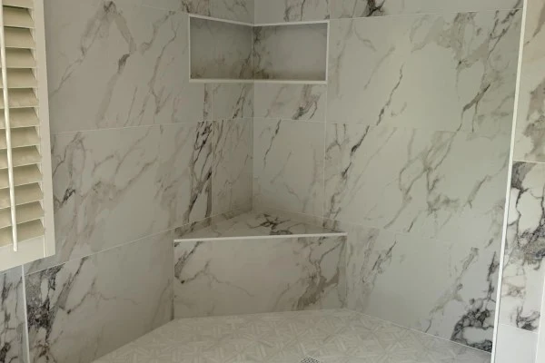 Modern design bathroom remodel